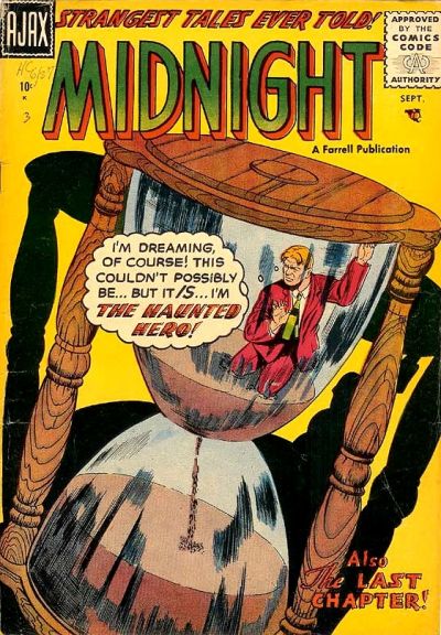 Cover for Midnight (Farrell, 1957 series) #3