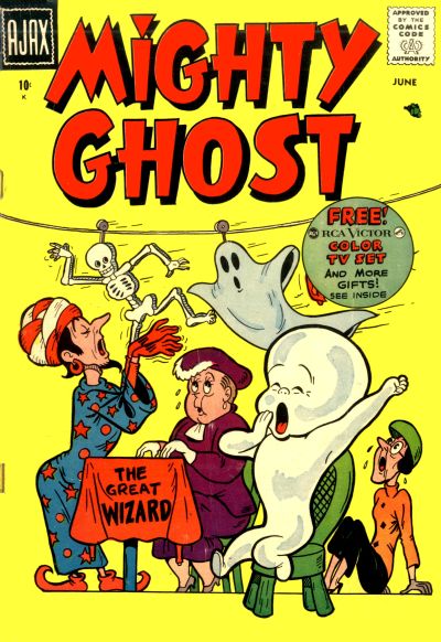 Cover for Mighty Ghost (Farrell, 1958 series) #4