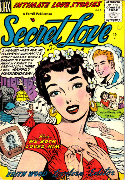 Cover for Secret Love (Farrell, 1955 series) #2