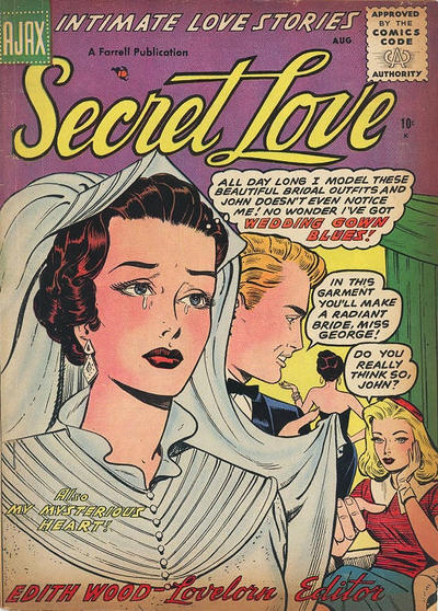 Cover for Secret Love (Farrell, 1955 series) #3