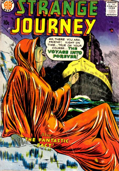 Cover for Strange Journey (Farrell, 1957 series) #3