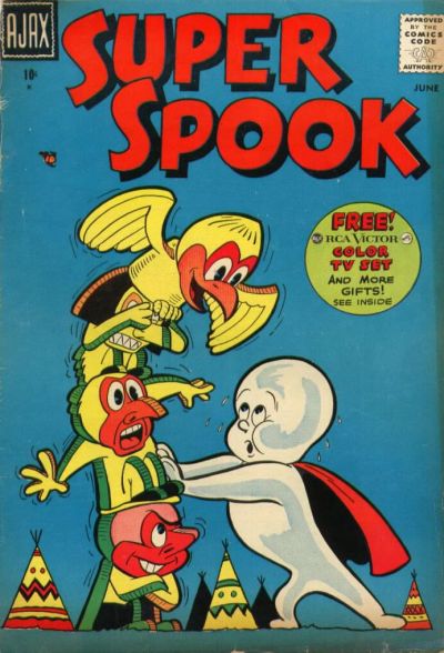 Cover for Super Spook (Farrell, 1958 series) #4