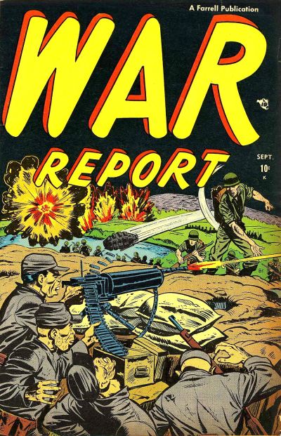 Cover for War Report (Farrell, 1952 series) #1