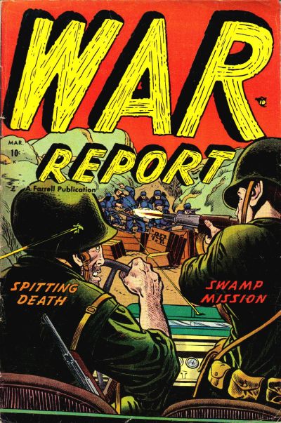 Cover for War Report (Farrell, 1952 series) #4