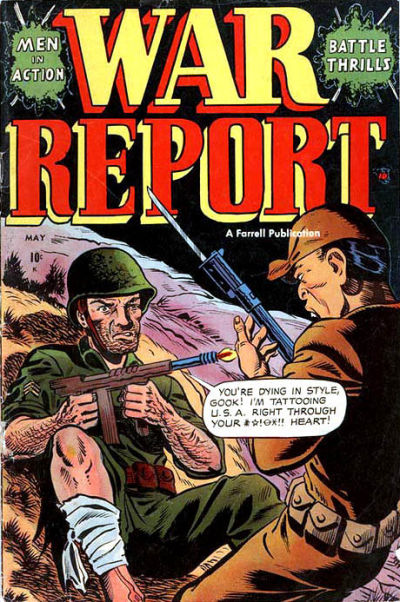Cover for War Report (Farrell, 1952 series) #5