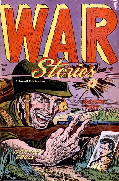 Cover for War Stories (Farrell, 1952 series) #4