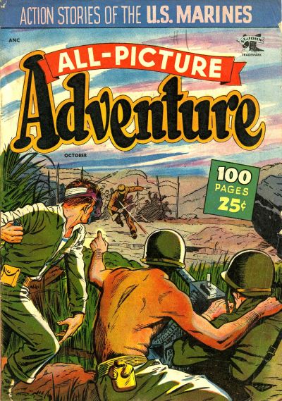 Cover for All Picture Adventure Magazine (St. John, 1952 series) #1