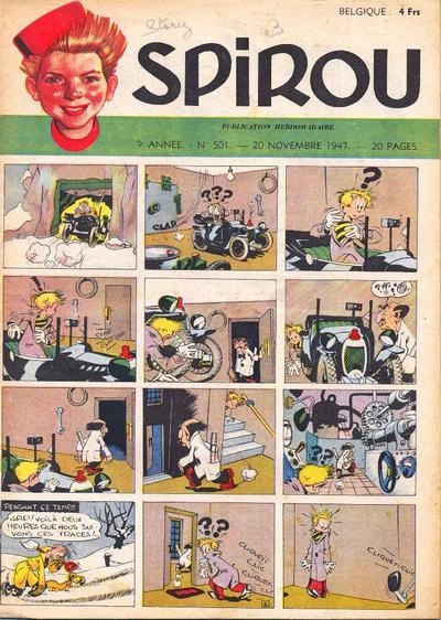 Cover for Spirou (Dupuis, 1947 series) #501