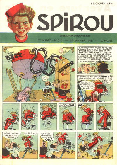 Cover for Spirou (Dupuis, 1947 series) #510
