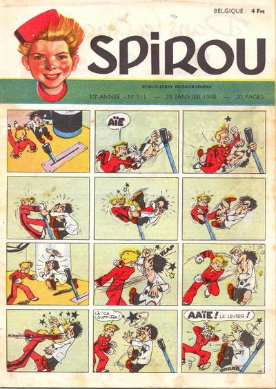 Cover for Spirou (Dupuis, 1947 series) #511
