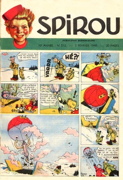 Cover for Spirou (Dupuis, 1947 series) #512
