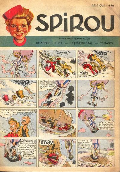 Cover for Spirou (Dupuis, 1947 series) #513