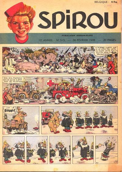 Cover for Spirou (Dupuis, 1947 series) #515