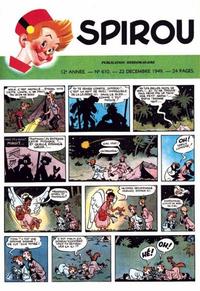 Cover Thumbnail for Spirou (Dupuis, 1947 series) #610