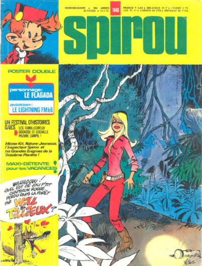 Cover for Spirou (Dupuis, 1947 series) #1943