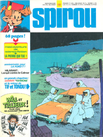 Cover for Spirou (Dupuis, 1947 series) #1988