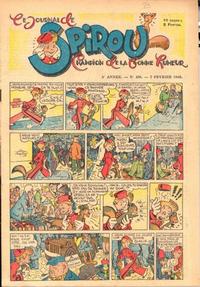 Cover Thumbnail for Le Journal de Spirou (Dupuis, 1938 series) #408