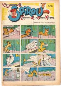 Cover for Le Journal de Spirou (Dupuis, 1938 series) #417