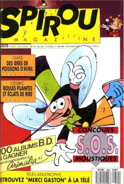 Cover for Spirou (Dupuis, 1947 series) #2659