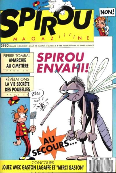 Cover for Spirou (Dupuis, 1947 series) #2660