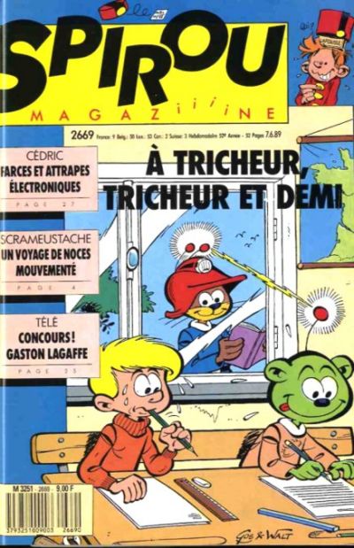Cover for Spirou (Dupuis, 1947 series) #2669
