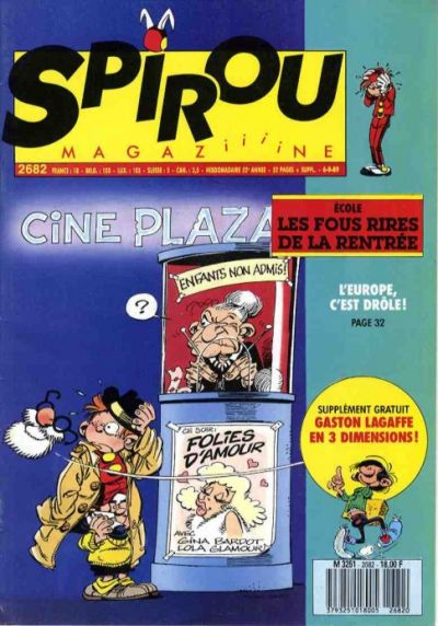 Cover for Spirou (Dupuis, 1947 series) #2682