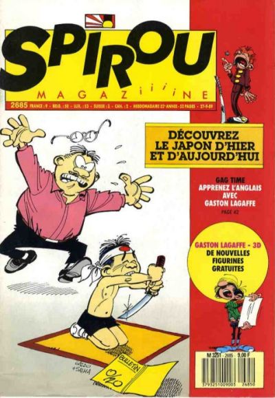 Cover for Spirou (Dupuis, 1947 series) #2685