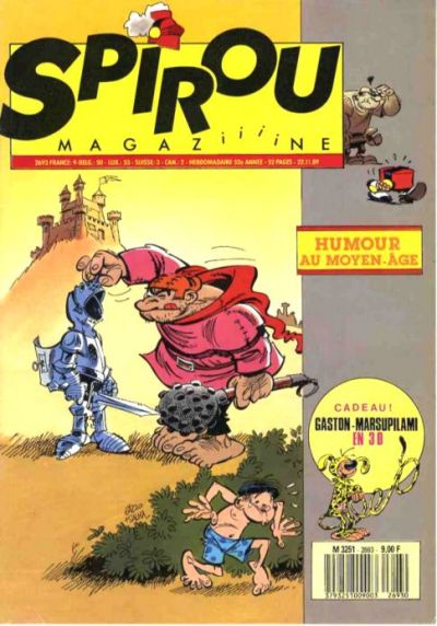Cover for Spirou (Dupuis, 1947 series) #2693