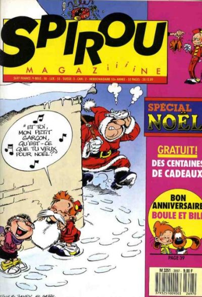 Cover for Spirou (Dupuis, 1947 series) #2697