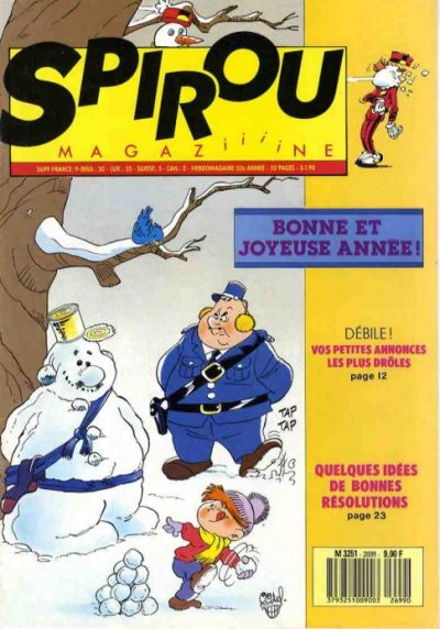 Cover for Spirou (Dupuis, 1947 series) #2699