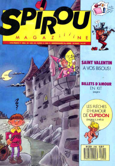 Cover for Spirou (Dupuis, 1947 series) #2705