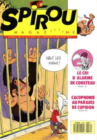Cover for Spirou (Dupuis, 1947 series) #2733