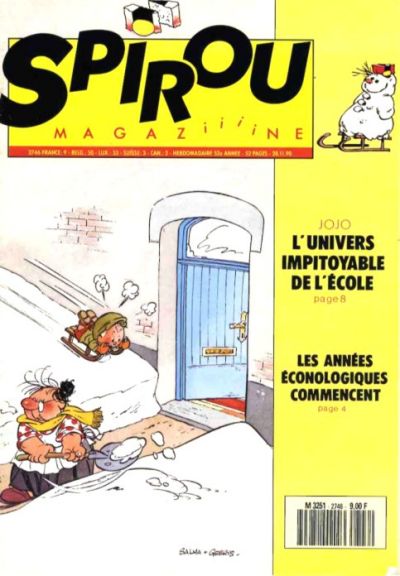 Cover for Spirou (Dupuis, 1947 series) #2746