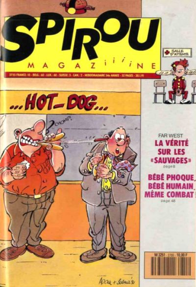 Cover for Spirou (Dupuis, 1947 series) #2755