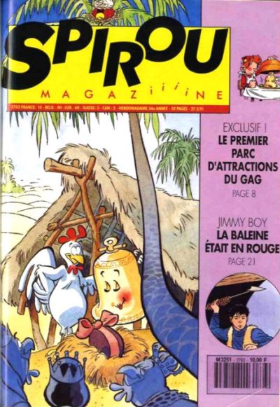 Cover for Spirou (Dupuis, 1947 series) #2763