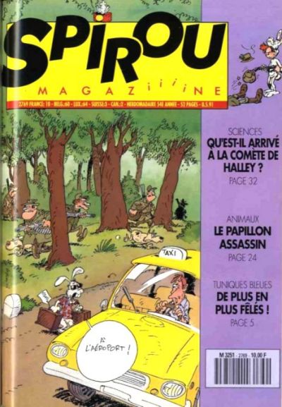 Cover for Spirou (Dupuis, 1947 series) #2769