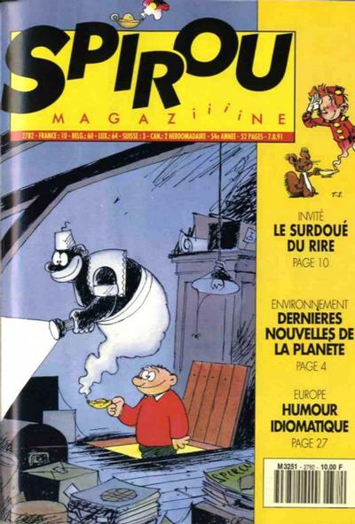 Cover for Spirou (Dupuis, 1947 series) #2782