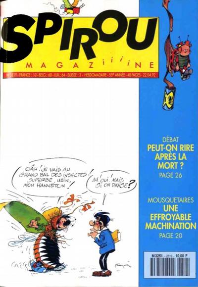 Cover for Spirou (Dupuis, 1947 series) #2819