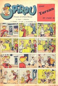 Cover for Le Journal de Spirou (Dupuis, 1938 series) #443
