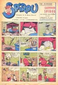 Cover for Le Journal de Spirou (Dupuis, 1938 series) #454