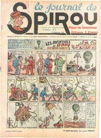 Cover for Le Journal de Spirou (Dupuis, 1938 series) #3/1940