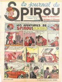 Cover for Le Journal de Spirou (Dupuis, 1938 series) #14/1940