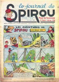Cover Thumbnail for Le Journal de Spirou (Dupuis, 1938 series) #34/1940