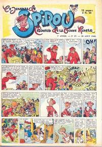 Cover Thumbnail for Le Journal de Spirou (Dupuis, 1938 series) #27/1945
