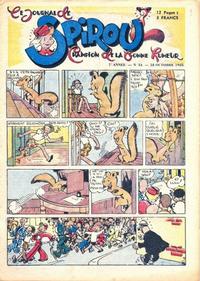 Cover Thumbnail for Le Journal de Spirou (Dupuis, 1938 series) #34/1945