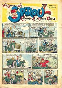 Cover for Le Journal de Spirou (Dupuis, 1938 series) #40/1945