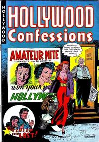 Cover Thumbnail for Hollywood Confessions (St. John, 1949 series) #1