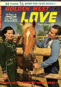 Cover Thumbnail for Golden West Love (Kirby Publishing Co., 1949 series) #3