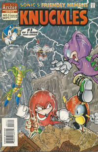 Cover Thumbnail for Sonic's Friendly Nemesis Knuckles (Archie, 1996 series) #3 [Direct Edition]