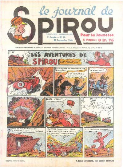 Cover for Le Journal de Spirou (Dupuis, 1938 series) #39/1940